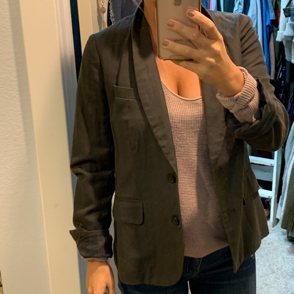 Jcrew dark green blazer
